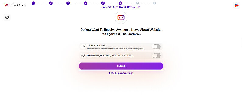 Set your notification preferences