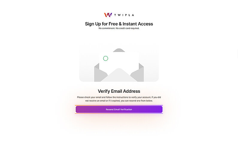 Verify your email address